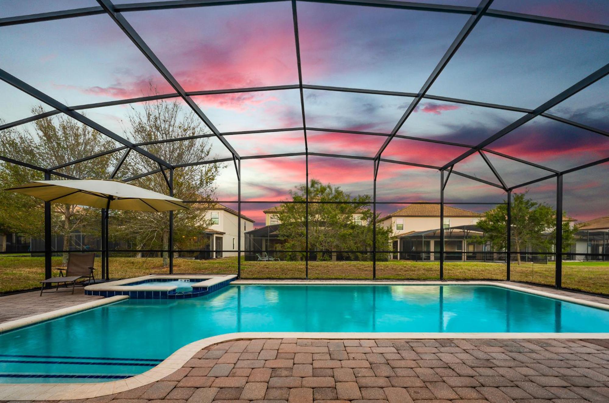 Heated Pool + Free Waterpark + Lazy River + Grill Davenport Luaran gambar